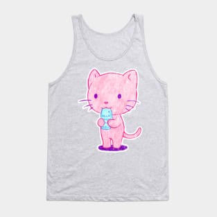 Fishy Cat Tank Top